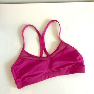 Pink Lululemon Sports Bra